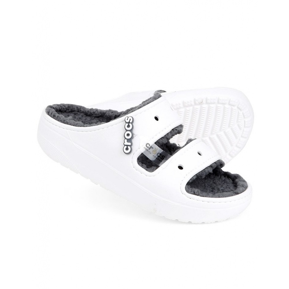 クロックスクラシックコージーサンダル 207446-100 スポーツサンダル/アクアシューズ