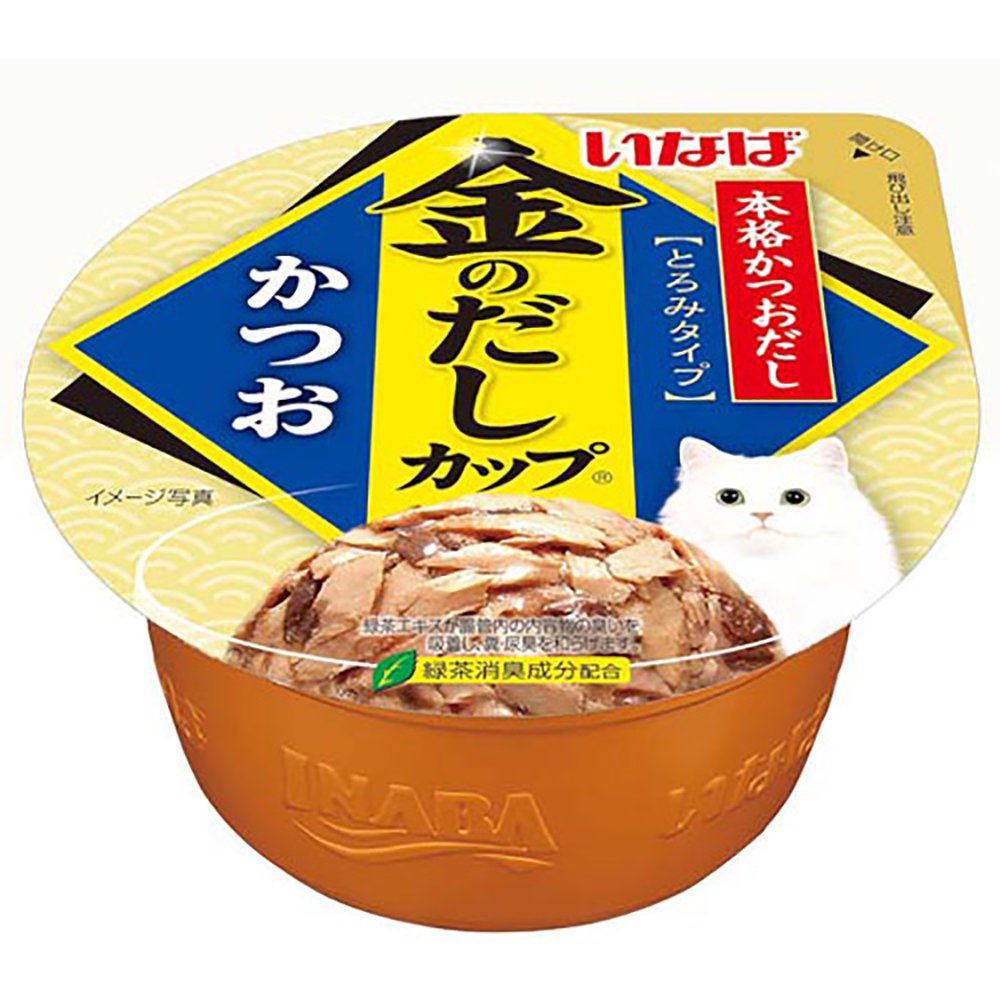 いなば　金のだし　カップ　かつお　７０ｇX４８個　キャットフード　ＣＲＣ35―20―20―50―00