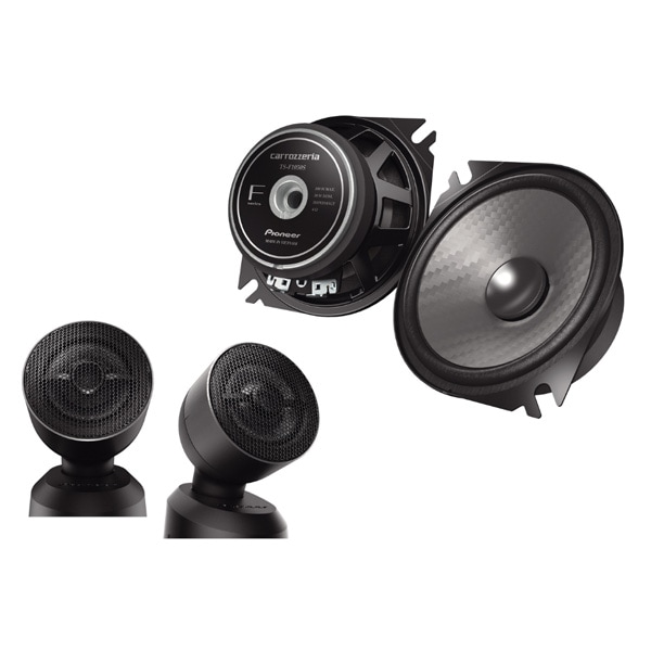 パイオニア 10cmセパレート2ウェイスピーカー 車載用(2個1組) TSF1050S