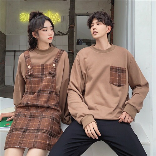 レディース 新婚旅行 ペアルック カップル お揃い服 長袖 パーカー 秋 服 Rsa11177025 個性的 おしゃれ メンズ お誕生日 プレゼント お揃い ペア 冬 普通着 ご夫婦 結婚記念日