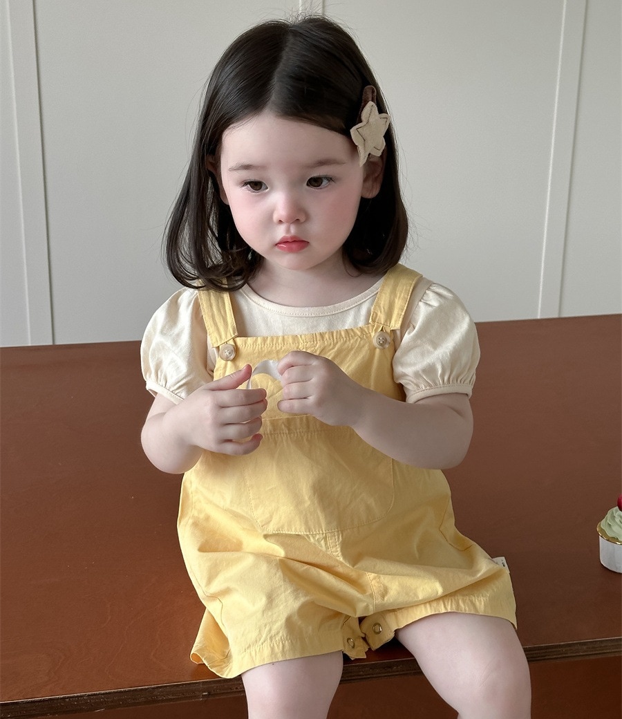 赤ちゃん半袖Tシャツ/リュックズボン2枚セット，逸品の子供服/男の子の女の子の夏の薄い綿の上下セット，ベビー服/新生児外出着