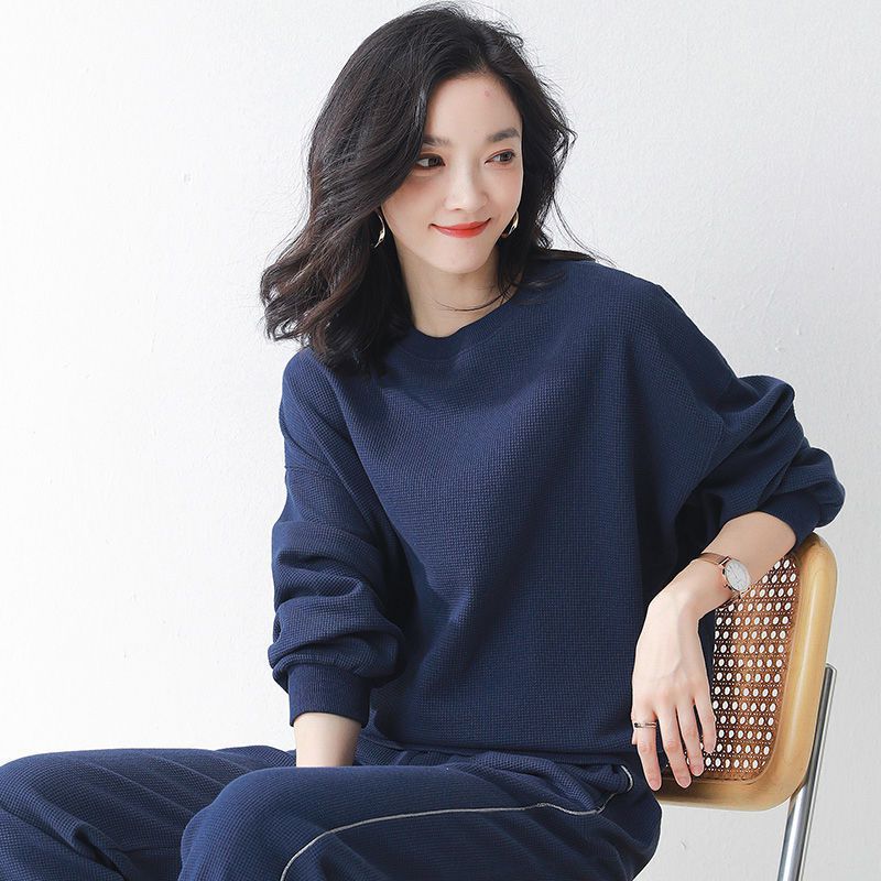 人气 新作 セットアップ スウェットシャツ スーツ レディース スポーツ スーツ 秋 新作 ロングスリーブ カジュアル ランニングウェア