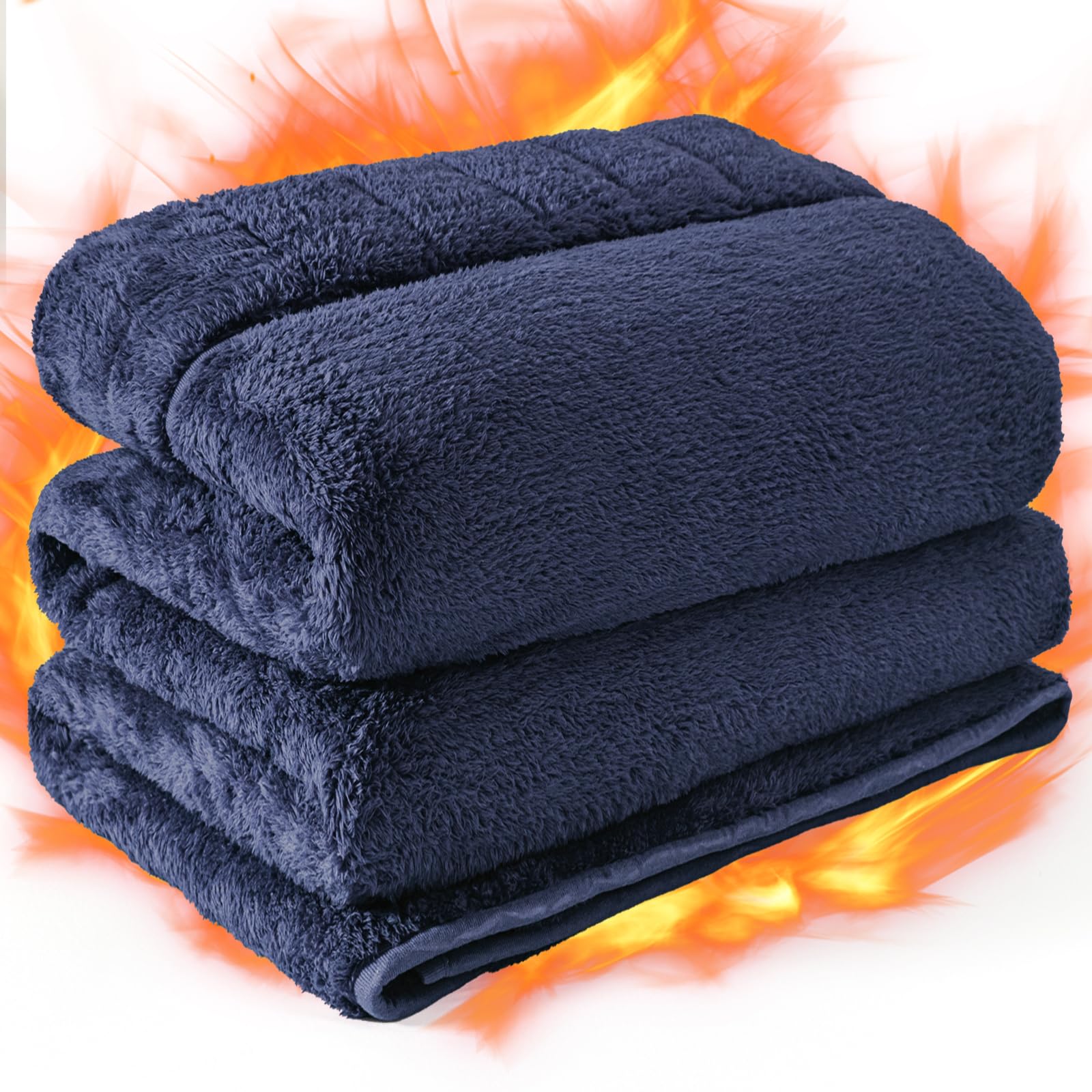 MeillyHoomi 毛布 厚手 シングル【宇宙服の断熱素材・エアロゲル】 極厚暖 ブランケット·掛け布団 兼用 6層構造【寒さ対策の新革命】【アルミシート入りブランケット】保温 軽量 冬用 抗菌防