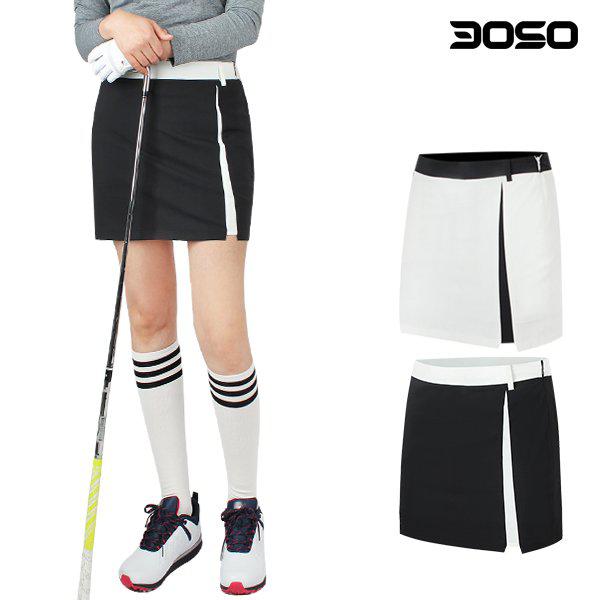 [] ゴルフウェア 女性 スリットポイント キュロット ゴルフスカート/スカート/WKMGO