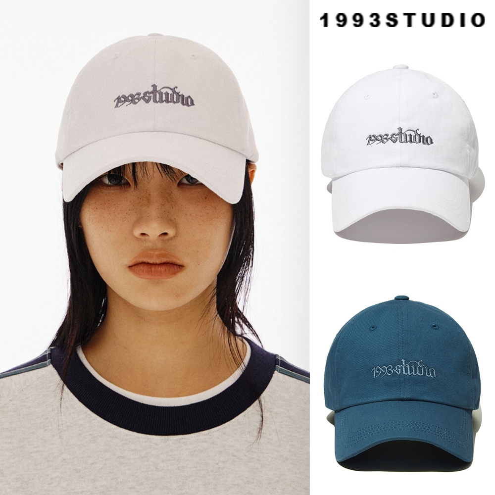 【1993studio】24SS★ Retro Studio Logo Ball Cap 1993studio] Retro Studio Logo Ball Cap