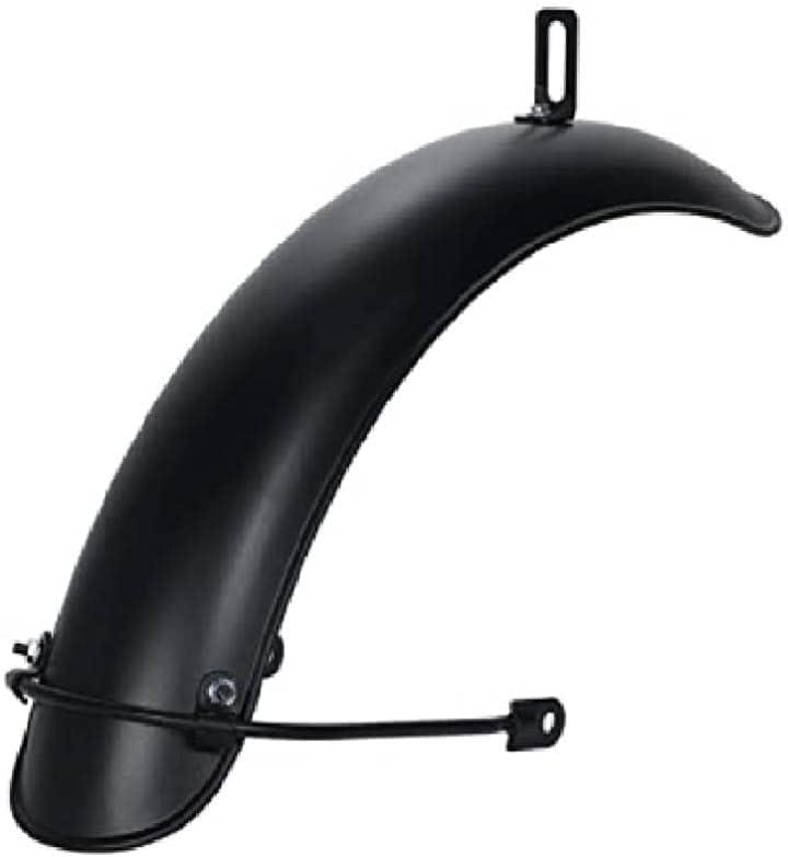 Life Design Johnson.44フロント フェンダー 汎用品 スーパーカブ C50 C70 C90 リトルカブ 防風 オフロード(ブラック)