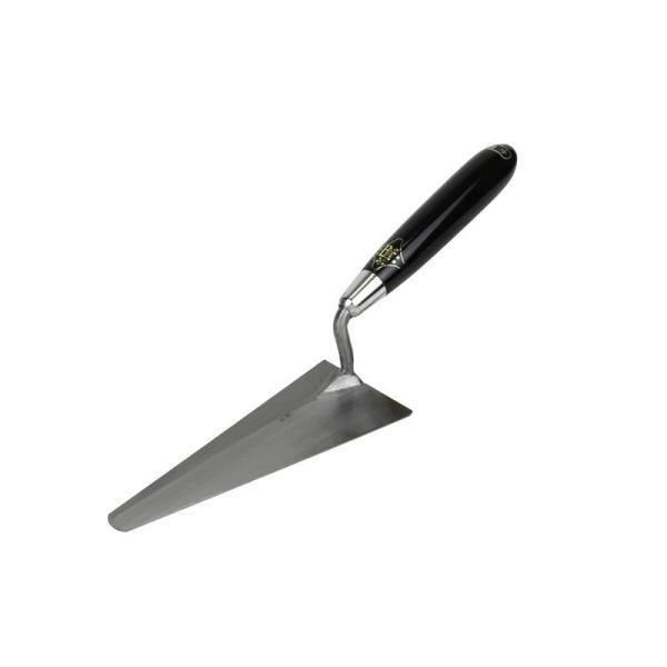 金長 半ブロック鏝 本焼195＃2 195＃2 大工道具 左官鏝 ブロック鏝