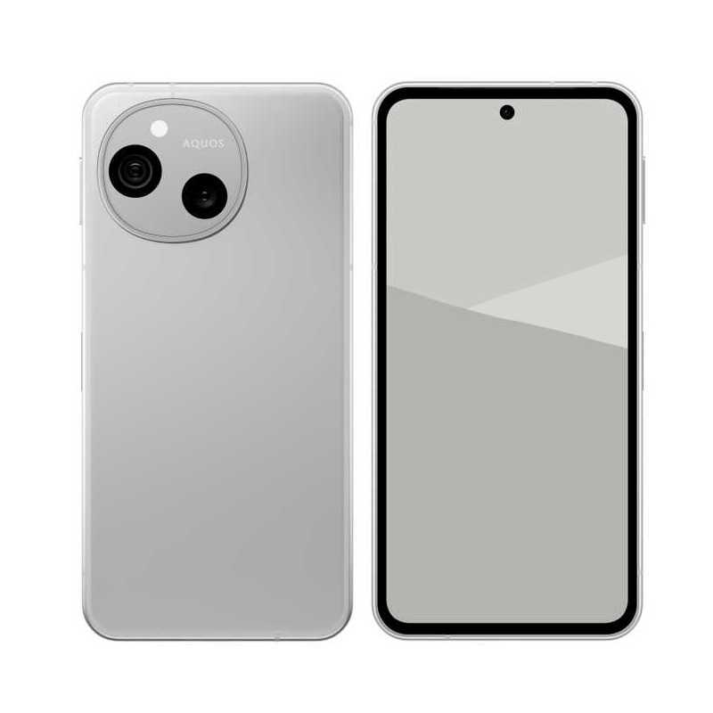 シャープ　SHARP　SIMフリースマートフォン AQUOS sense10 8GB/256GB Snapdragon 7s Gen 3 ライトシルバー　SHM33BS