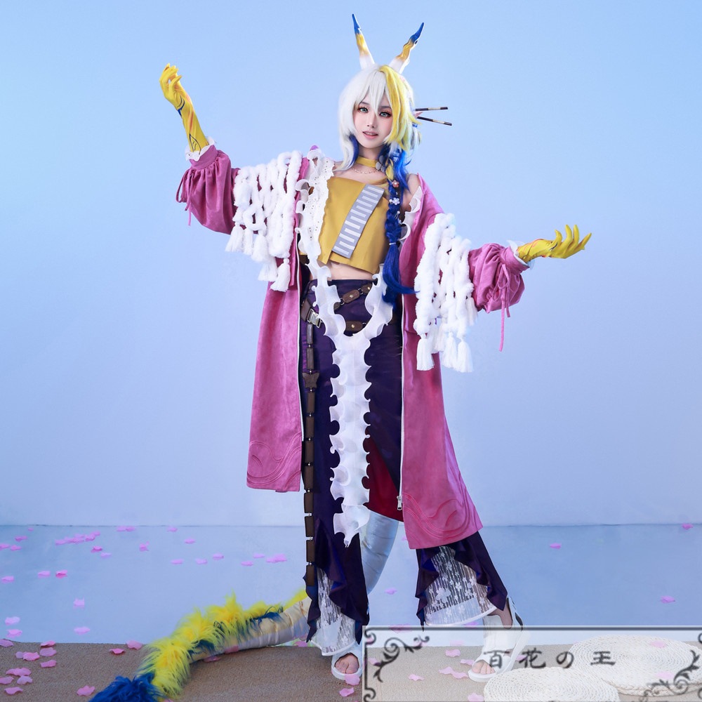 【中古】明日方舟 アークナイツ ズオ ラウ コスプレ衣装 アークナイツ 明日方舟 濁心スカジ 濁心 コスプレ衣装 ※ウィッグ