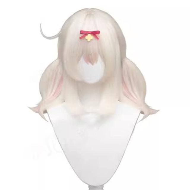 【短納期】原神　クレー　星燭に揺れる爛花 コスプレウィッグ かつら