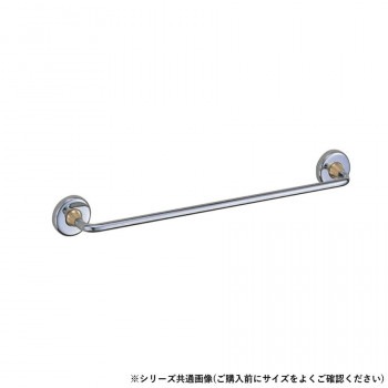 シロクマ レジーナタオル掛 600mm クローム/金 BT-31