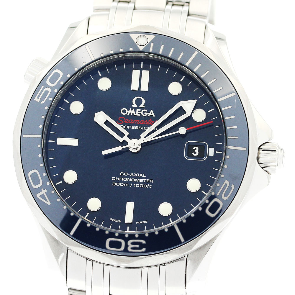 オメガ OMEGA 212.30.41.20.03.001 シーマスター300 デイト コーアクシャル 自動巻き メンズ _878027【中古】