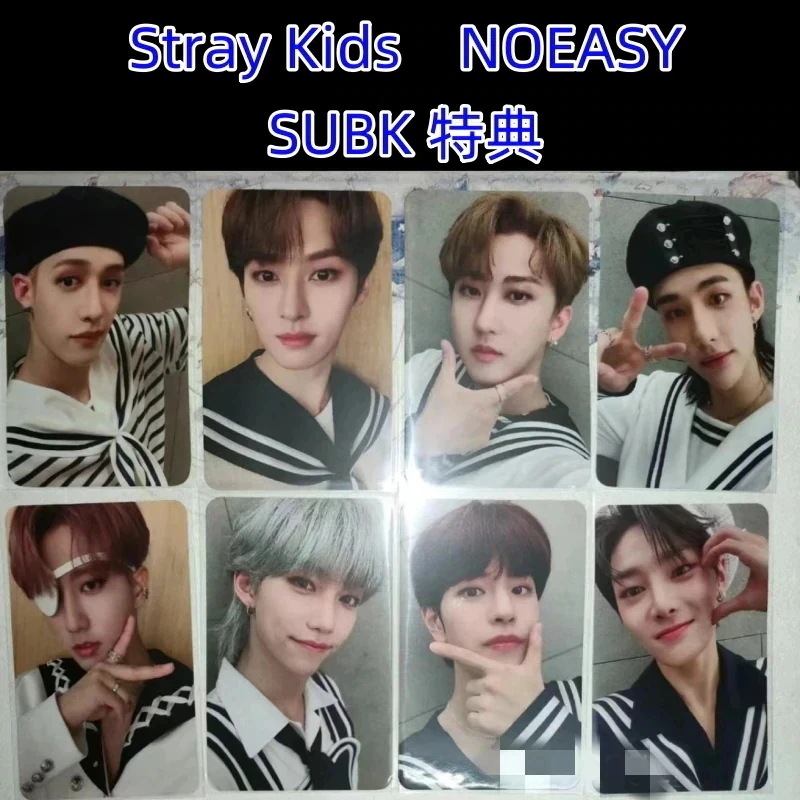 Straykids NOEASY SUBK メンバー選択　ショップ-特典-海外