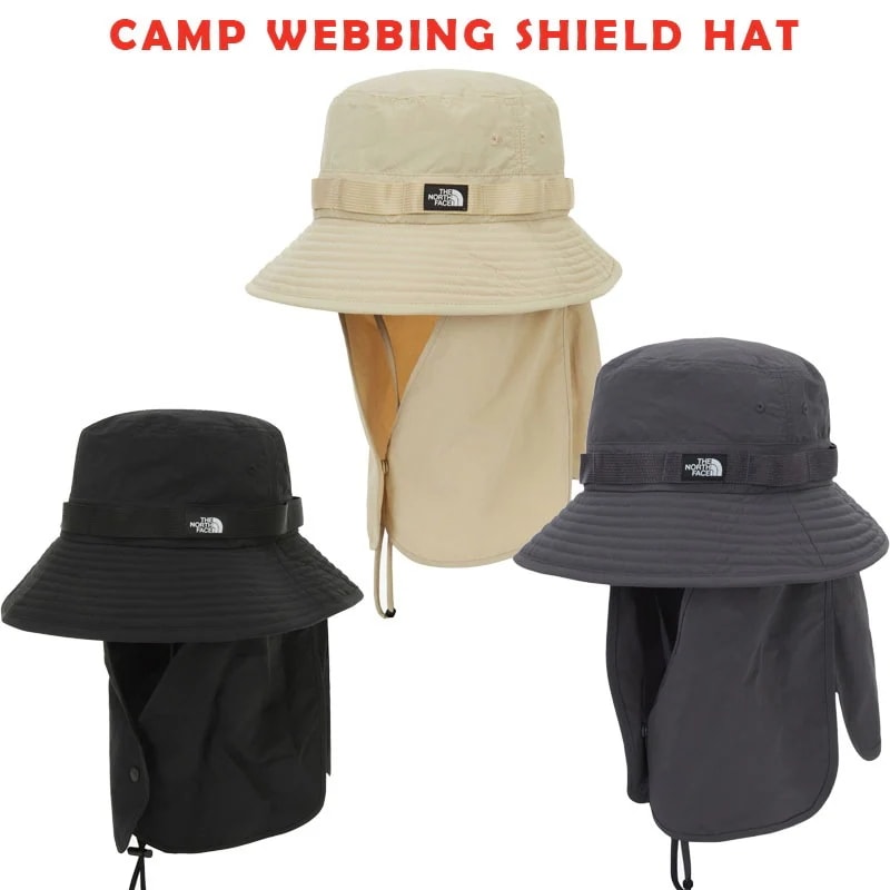 韓国正規品保証 関税負担なしNE3HR07A CAMP WEBBING SHIELD HATデイリー 基本 着装 男子 女子 人気 韓国 ファッション 男女共用 アウトドア