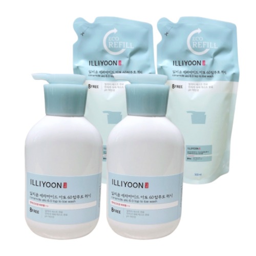 [本品+詰め替え]セラミドアト6.0トップトゥトーウォッシュ 2000mL