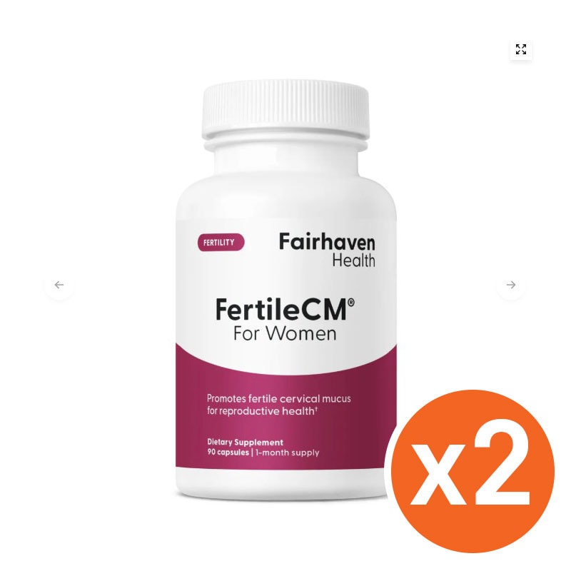 2個セットFairhaven Health FertileCM For Women 妊娠準備栄養剤