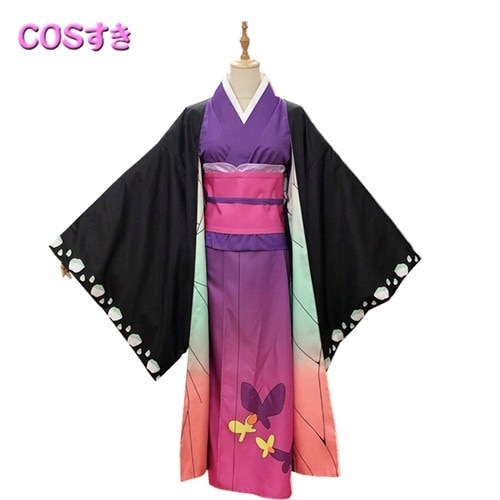 【新品開催 】　胡蝶 しぶこちょう しぶ　ハロウィン コスプレ衣装 コスチューム 変装