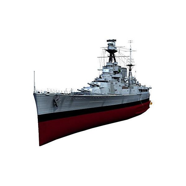 Military Warship Plastic Model Toys， 1/200 Scale British