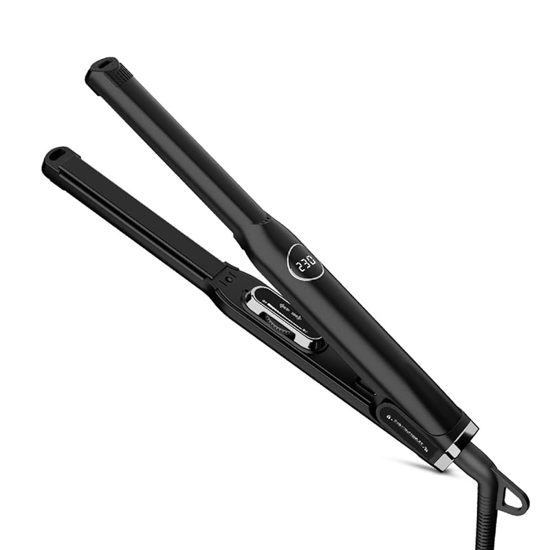 Peipai コードレスヘアアイロン type-c充電式ストレートヘアアイロン コードレス ミニ ストレート カール 2way コードレス ヘアケア 自動オフ機能 プレートロック機能 持ち運び 3段階