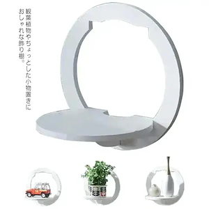 大人気 3日で出荷3個セット ウォールシェルフ 壁掛け 飾り棚 木製 ディスプレイ棚 壁面ラック 棚 壁付け 棚 置物 観葉植物 玄関 収納 ディスプレイ ラック 防水 防カビ 雑貨 リビング