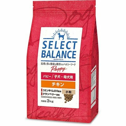 セレクトバランス パピー チキン 小粒 子犬母犬用 3kg