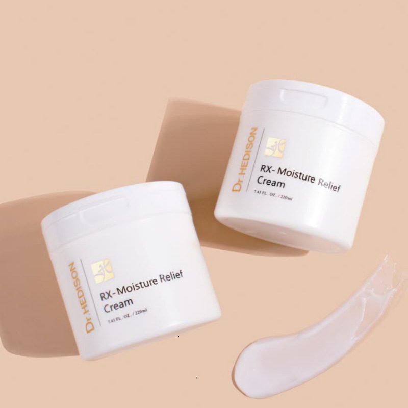 RX モイスチャーリリーフクリーム 220mL（超保湿・低刺激・セラミド＆パンテノール配合)