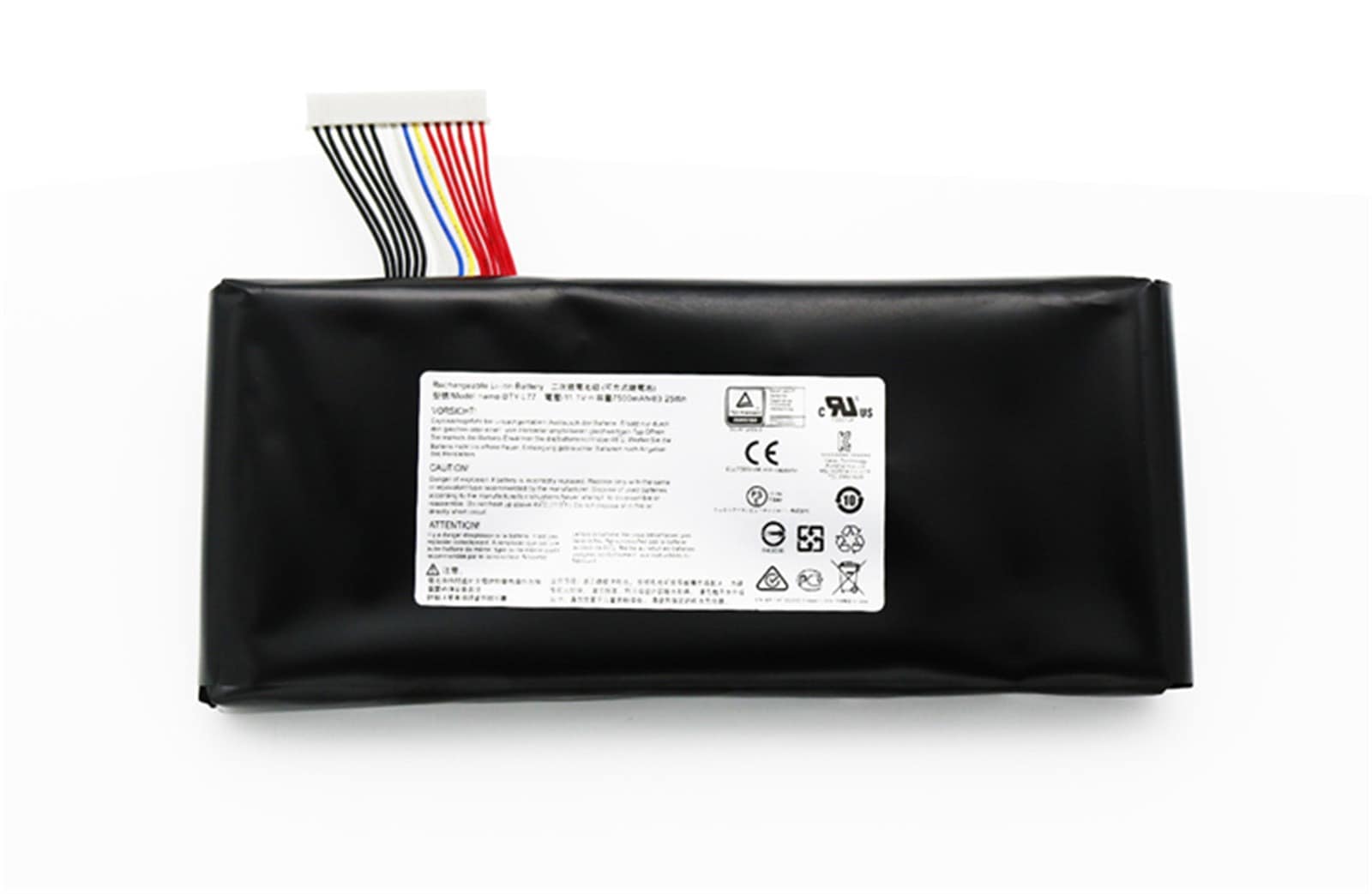 BTY-L77 電池・MSIノートパソコン互換 83.52Wh/7500mAh GT72VR GT72 MS-1781 MS-1783 BTY-L77 交換用のバッテリー dc909-A823