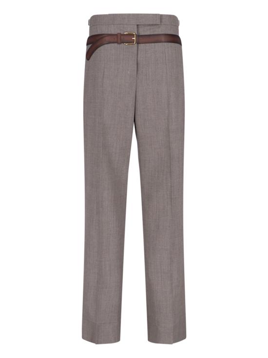 PRADA Women Straight Pants P242J OOO 16NO F0572 Brown