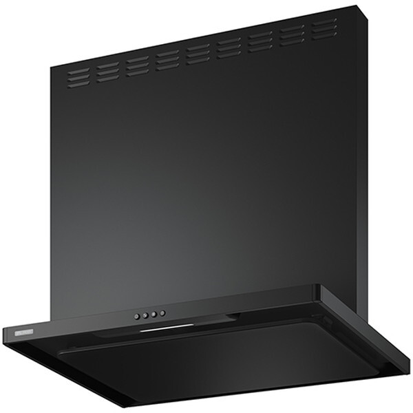 ASR-3A-7527LSBK スモーキーブラック スタンダード レンジフード 間口750mm 高さ700mm 左排気 前幕板付属横幕板別売