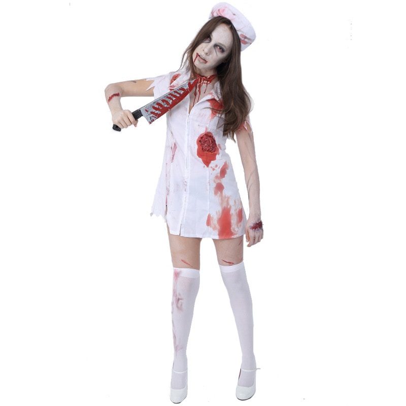 コスプレ 仮装 ZOMBIE COLLECTION Zombie Nurse(ゾンビナース) 【 コスプレ 衣装 ハロウィン 仮装 コスチューム ナース 血まみれ 余興 パーティーグッズ スプラッター