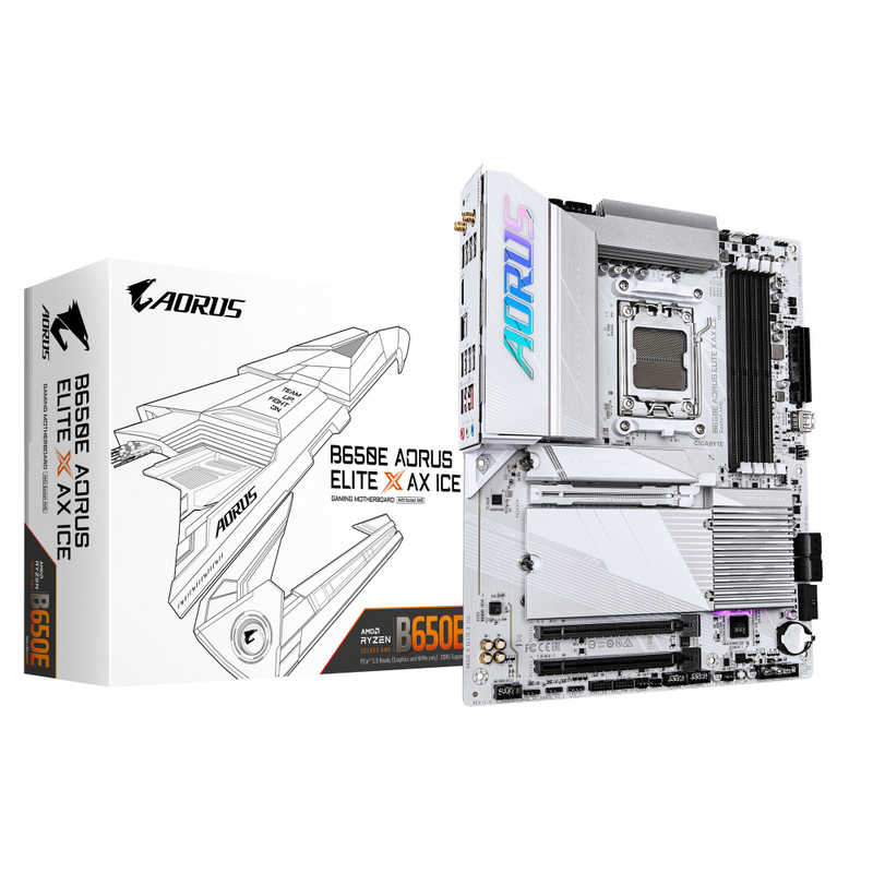 GIGABYTE　マザーボード［ATX］　B650E AORUS ELITE X AX ICE