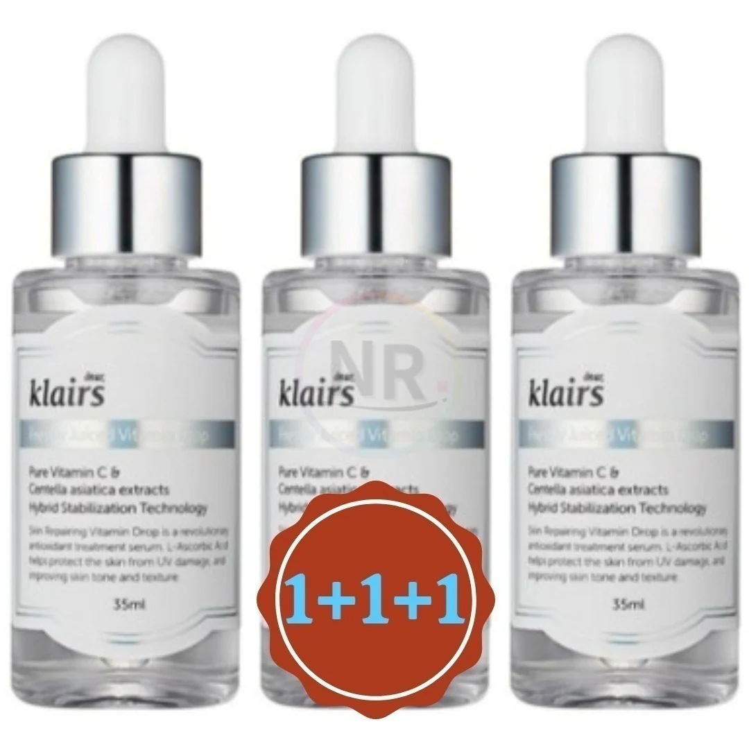 1+1+1 フレッシュリージュースドビタミンドロップ トーンアップセラム 35ml