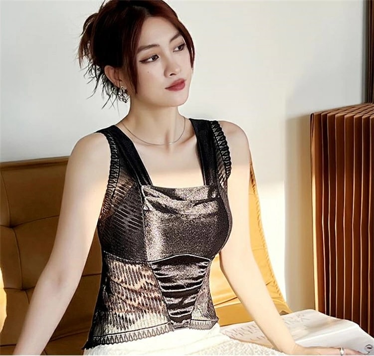 レースセクシーヒョウ柄下着 (T)