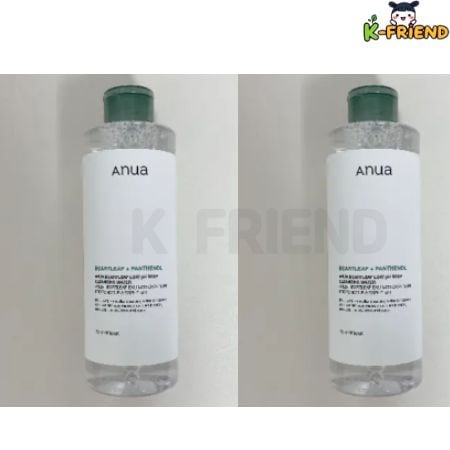 [1+1]オソンチョ弱酸性ディープクレンジングウォーター500g x 2個 ナチュラル メイク オフ 毛穴 汚れ ふき取り 韓国 クレンジング 人気 ふき取り クレンジング メイク落とし ウォーター