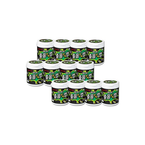 ロッテ 車 眠気覚ましガム 75g 12個