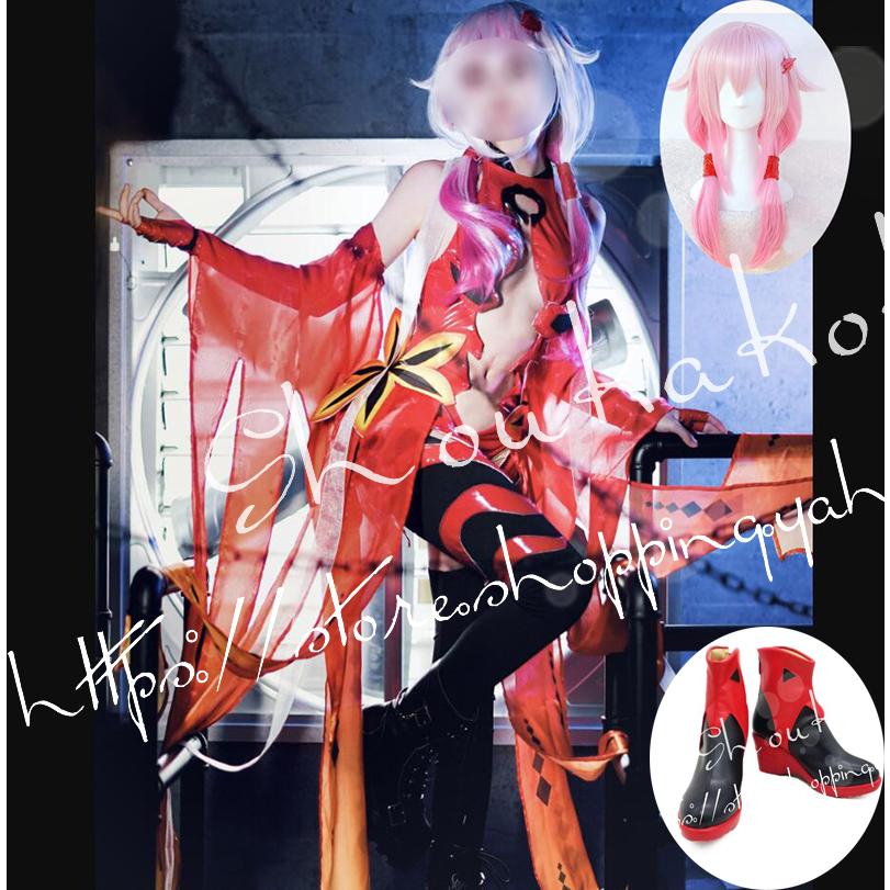 【一部分3日内出荷】ギルティクラウン 楪いのり ゆずりはいのり 金魚姫戦闘服 風 コスプレ衣装 cosplay コスチューム ハロウィン仮装変装