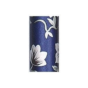 フジホーム ステッキ（伸縮） ステッキベーシック伸縮S 花柄青 3345 WB3718