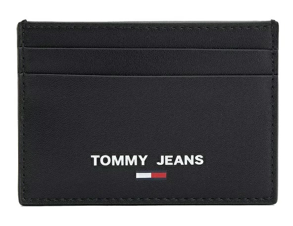 TOMMY HILFIGER AM0AM10416-BDS-BK TOMMY JEANS トミー ヒルフィガー カードケース 名刺入 サステナブルレザー ブラック