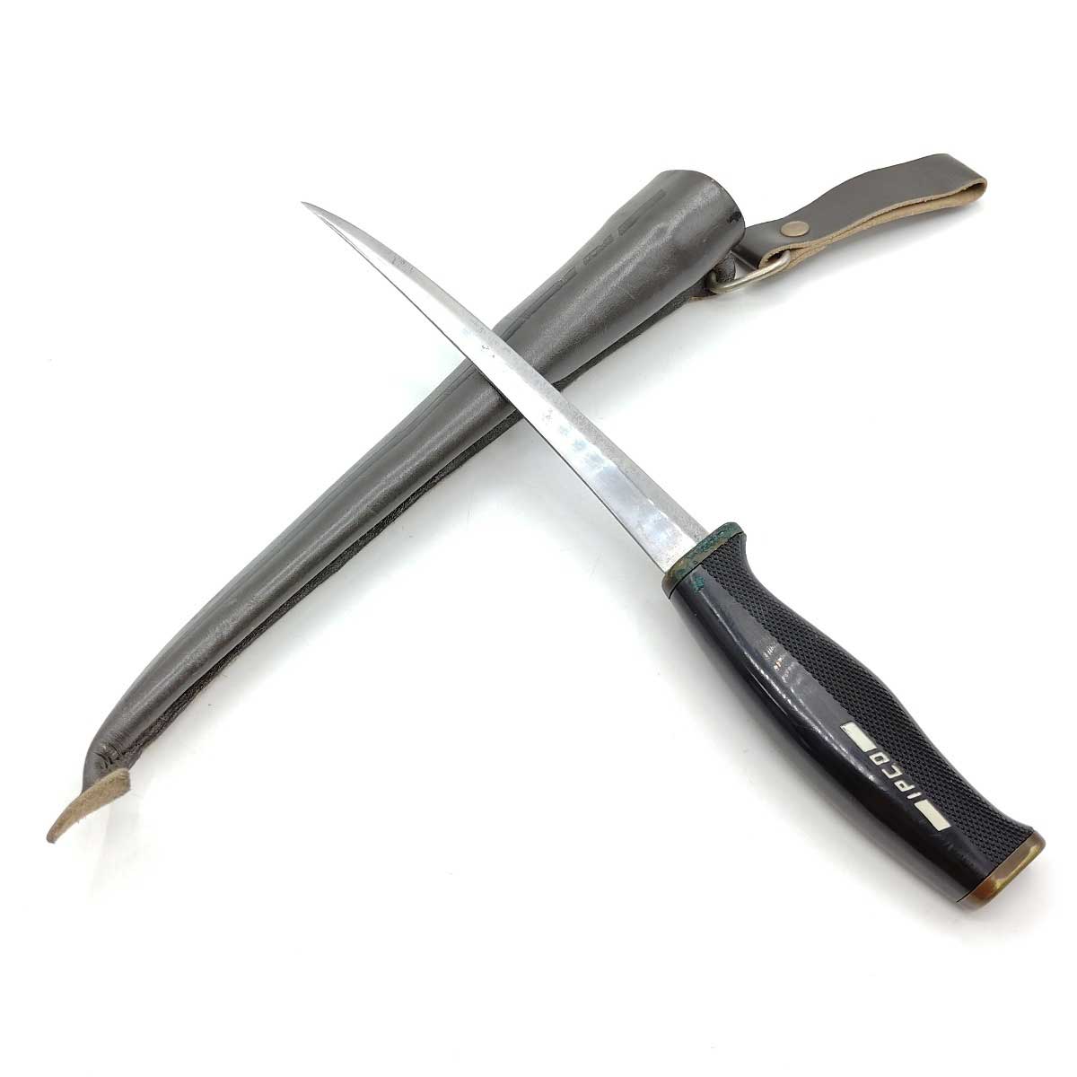 【中古】 フィレナイフ フィッシングナイフ アウトドア シース付き