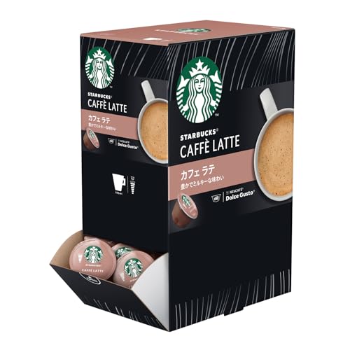 スターバックス カフェ ラテ ネスカフェ ドルチェ グスト 専用カプセル 60P1箱 【 カフェ オレ 】