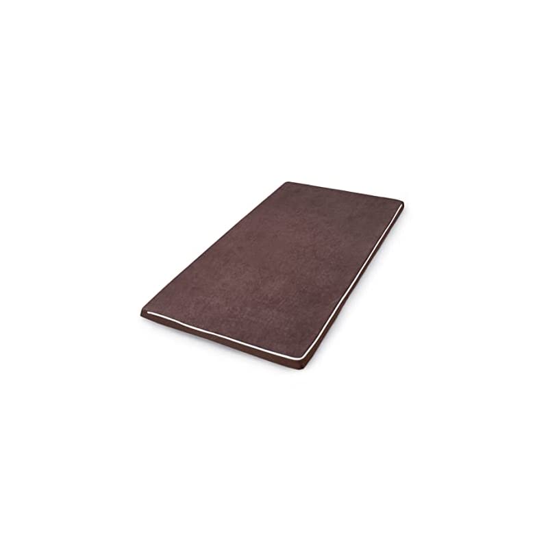 【即納】アイリスオーヤマ リバーシブル 高反発低反発 マットレス 厚さ6cm ダブル 高密度45D 選べるかたさ 通気性 優れた体圧分散性 圧縮梱包でお届け MAKT6-D ブラウン/ベージュ