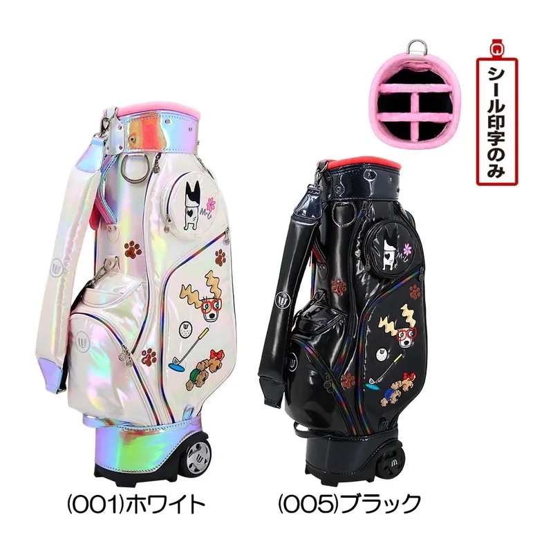ホログラムオーロラデザインキャディバック 703R6134 2025