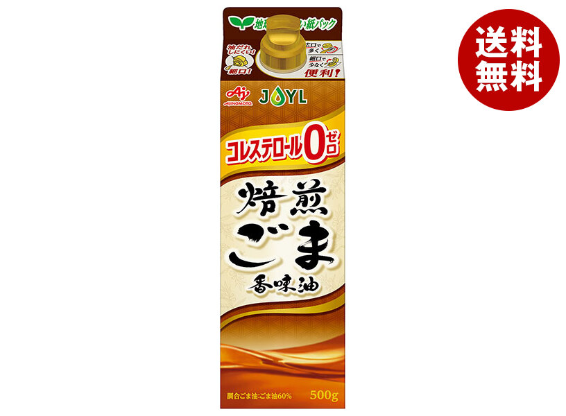 J-オイルミルズ AJINOMOTO 焙煎ごま香味油 500g＊6本入＊(2ケース)