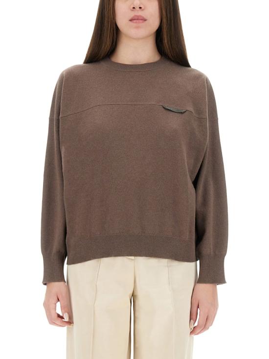 BRUNELLO CUCINELLI Women Sweater M12212600 C4372 BROWN