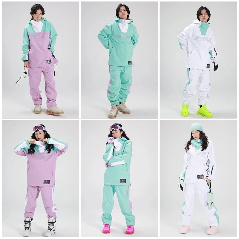 【急速出荷!】スノーボードウェア 上下セット メンズ レディース 男女兼用 2023 2024新作 パンツ ジャケット アウター スノボウェア スノーウェア スキーウェア スノボーウェア 韓国風 防風