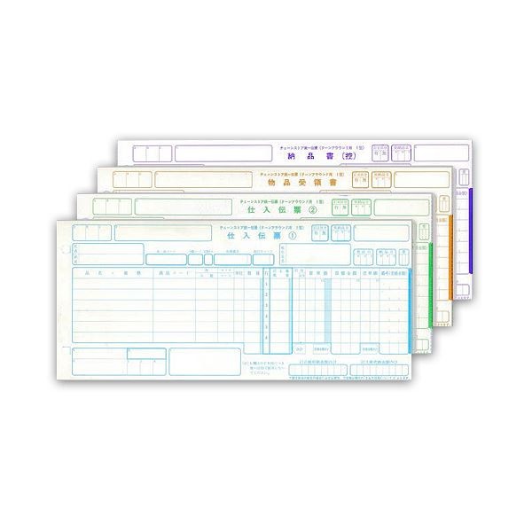（まとめ）トッパンフォームズチェーンストア統一伝票 仕入 ターンアラウンド1型（6行） 4P連帳 125インチ C-BA141箱（1000組）3セット