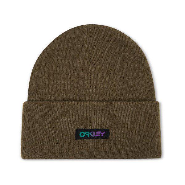 B1B グラデーション パッチ ビーニー オリーブ