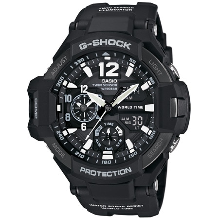カシオ 【国内正規品】G-SHOCK(ジーショック) SKY COCKPIT Gショック　デジアナ時計　メンズタイプ GA-1100-1AJF