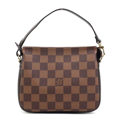 ルイ ヴィトン LOUIS VUITTON ハンドバッグ アクセサリーポーチ ダミエ トゥルース メイクアップ ダミエキャンバス エベヌ レディース N51982 r10767a