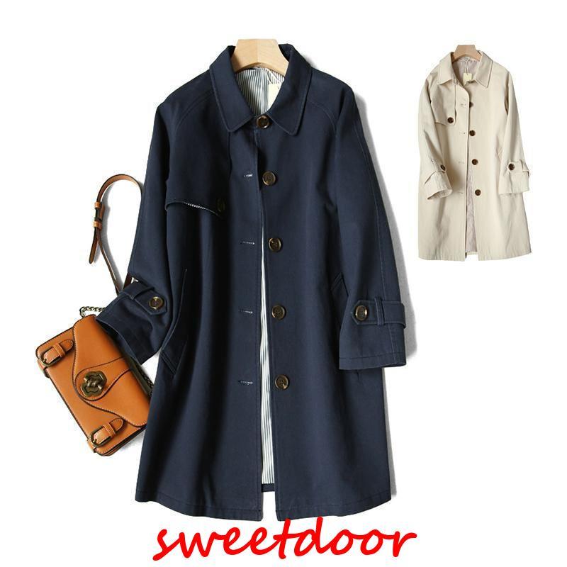 秋冬新作 40代 防寒 2023新作 春 暖かい 50代 防風 おしゃれ 30代 無地 レディース 秋 軽い コート 冬 ロングコート スプリングコート トレンチコート 通勤 6,274円